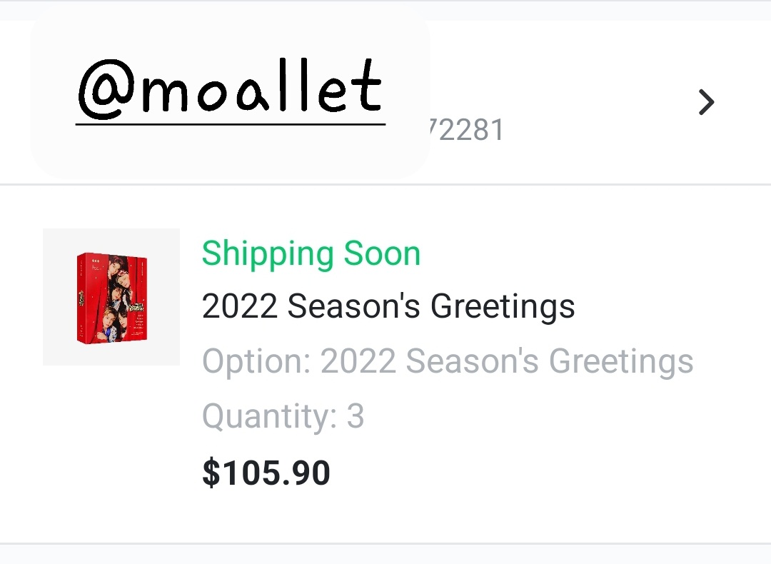 moallet's tweet photo. #moalletupdates
Re: txt sg22
'Shipping soon' status na po lahat sa weverse shop!! will send lsf form once onhand para mameasure ko po size and weight >< https://t.co/xVztLX1sVm