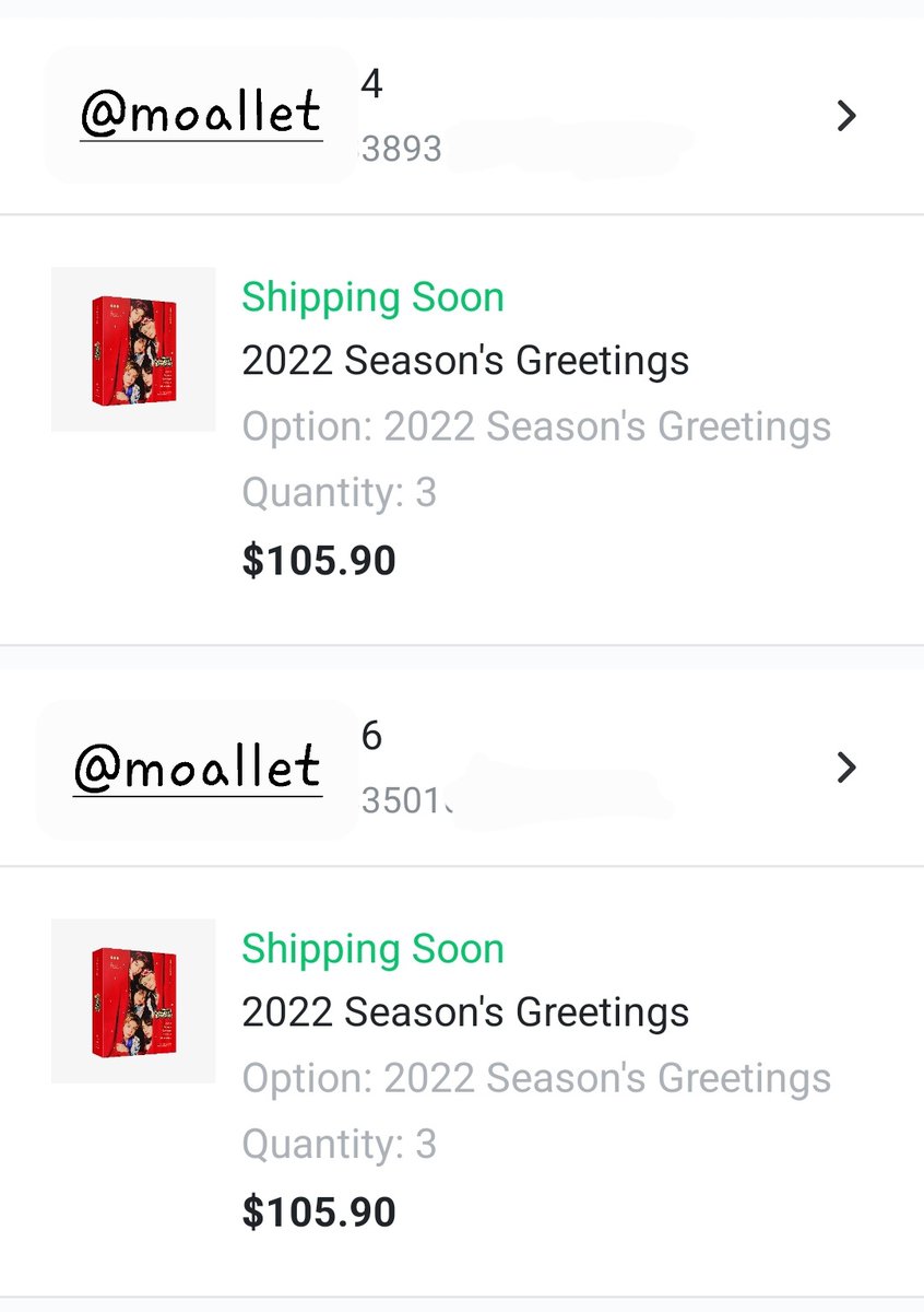 moallet's tweet photo. #moalletupdates
Re: txt sg22
'Shipping soon' status na po lahat sa weverse shop!! will send lsf form once onhand para mameasure ko po size and weight >< https://t.co/xVztLX1sVm
