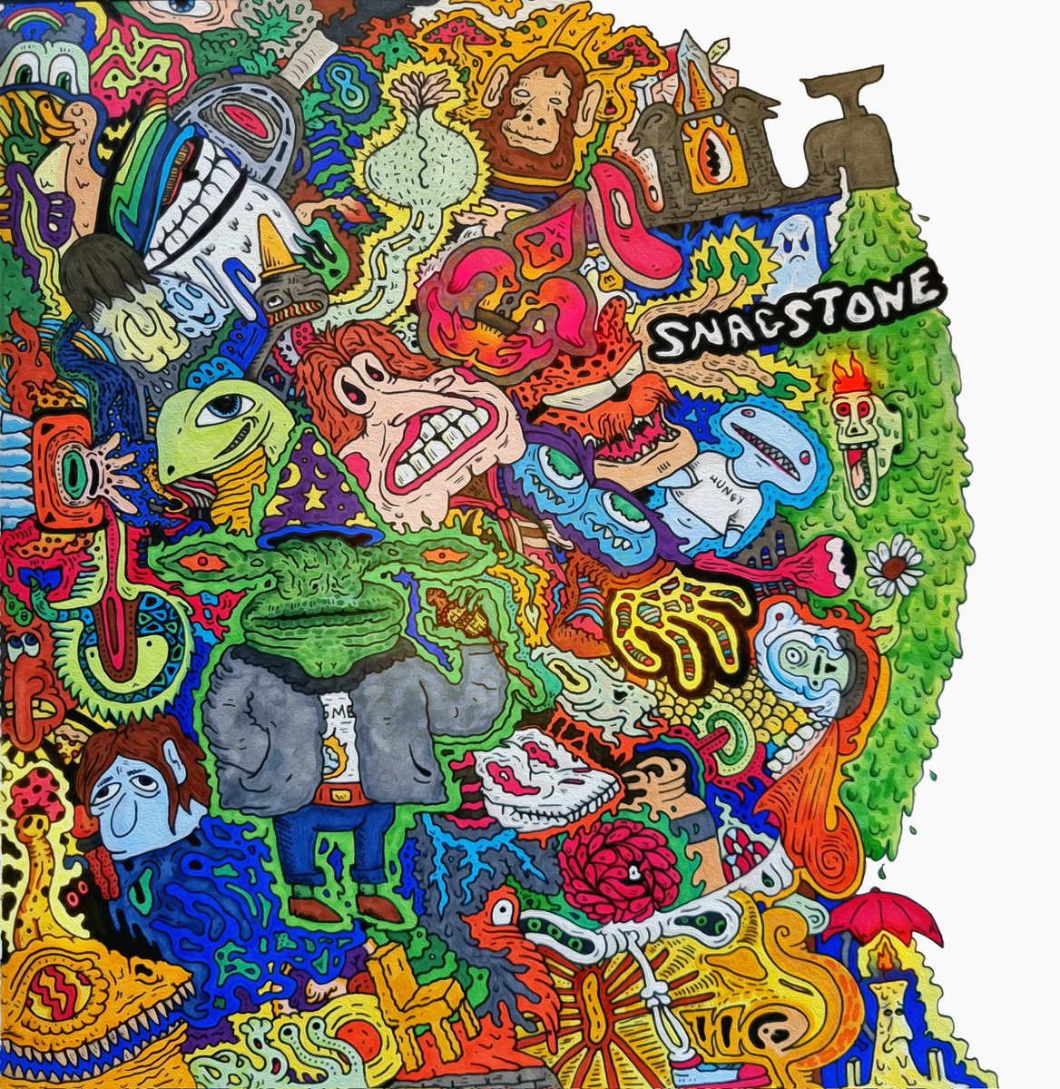 snagstone's tweet photo. SKETCH MONTAGE
.
.
.
#psychedelicart #psychedelic #trippy #trippyart #sketchbook #copicmarkers #fineliners #linework #improvisationalart #photoshop #wacom #digitalart #drawingonpaper  #animation #aussieart #streetart #melbourneartist #kglw #theeohsees #nft https://t.co/khO0pwvDwO