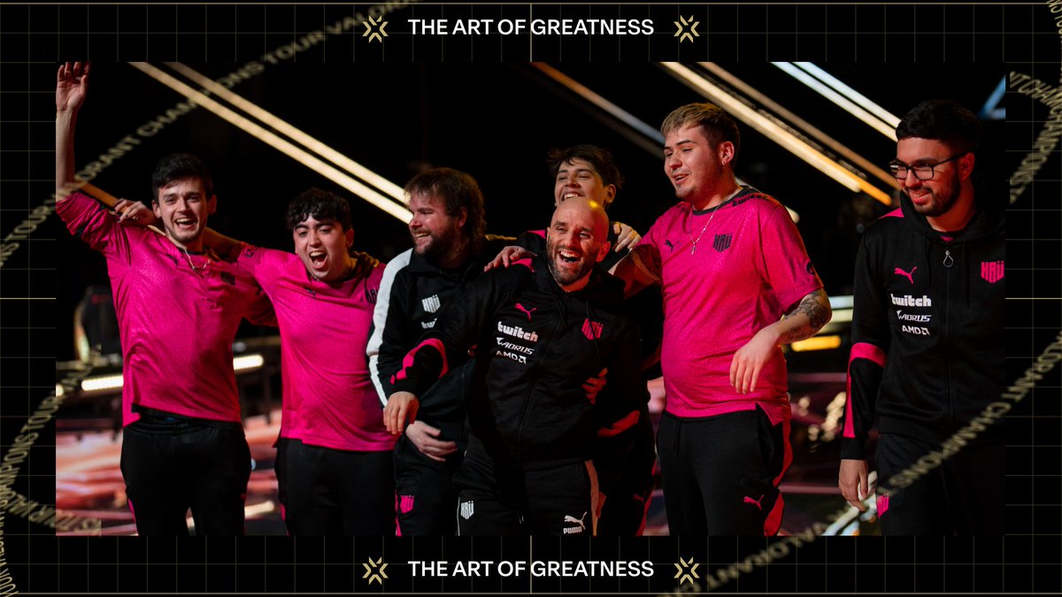 ValorantEsports's tweet photo. PARTY CRASHERS! @KRUesports  spoil an all-EMEA semis with a 2-1 win against FNATIC. #VALORANTChampions https://t.co/vcQ6beSdbN