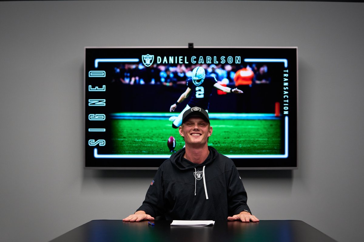 DanielCarlson38's tweet image. Humbled and honored to sign with this great organization @Raiders. Excited to continue on this journey with some great teammates and friends! God is good!!

Proverbs 3:5-6