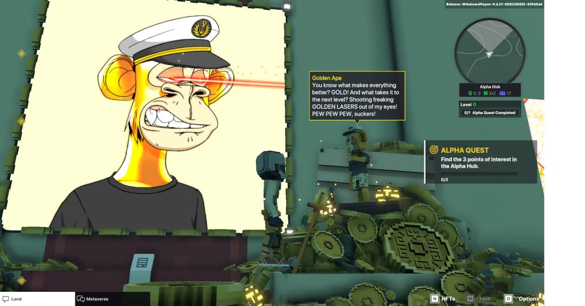 Have done my #sandbox Quest. Very bullish in this game and how big it can grows. You will see a lot more big brands and celebrities cooperation soon in 2022.

#Metaverse #NFTs #Sandbox #Crypto #NFTCommunity #NFTGame #Gamefi #PlayToEarn