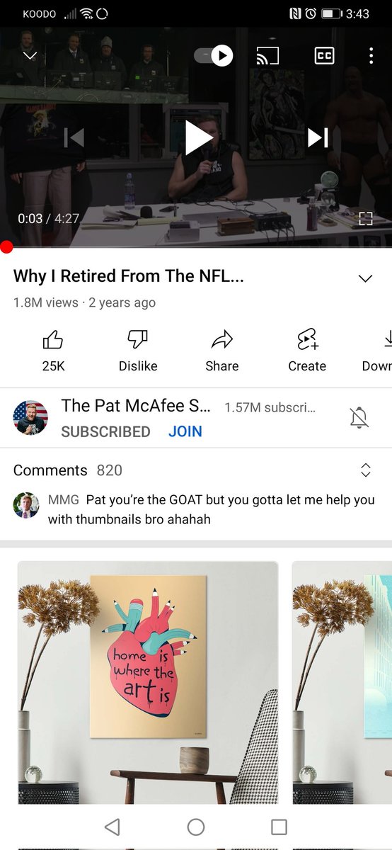 HappyMadHun's tweet photo. @PatMcAfeeShow #PMSFANDUELFAMILY Thanks for all the laughs and inspiration https://t.co/yCsbnjsLen