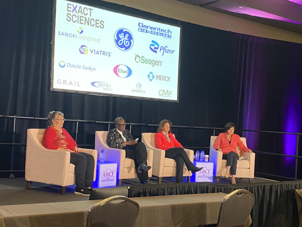 The <a href="/SABCSSanAntonio/">SABCS</a> has me fired up! The wealth of knowledge on this session recap panel is amazing. Let’s talk liquid biopsies, deescalation, diversity and empowering advocates. 
<a href="/folopade/">Olufunmilayo Olopade</a> <a href="/VKaklamani/">VIRGINIA KAKLAMANI</a> <a href="/JennyCChang1/">Jenny C. Chang</a>