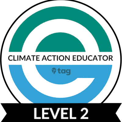 Joy! I have gained the accreditation of a Level 2 Climate Action Educator.
What are you waiting for? Visit earthproject.org/certification_… to begin your journey as a certified climate educator.
Let's take action every day for our planet!
<a href="/JenWilliamsEdu/">Jennifer Williams</a> 
<a href="/zelfstudie/">koentimmers</a>