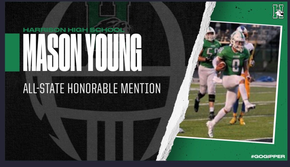 HarrisonFootba1's tweet photo. Congratulations ⁦@masonyoung_⁩ https://t.co/9vWWgNF35t