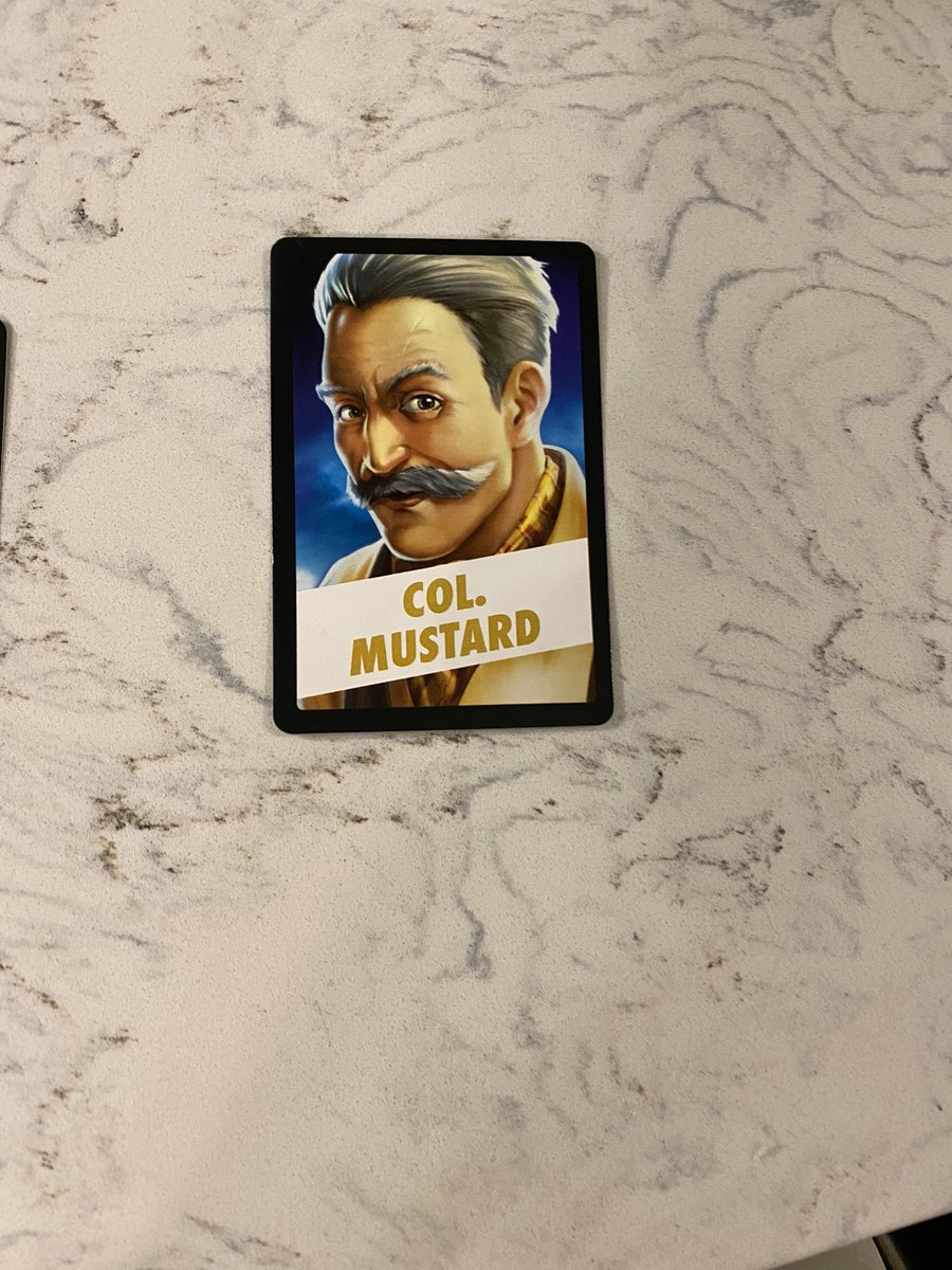 Vcards7's tweet photo. Mustard in the kitchen with the wrench! #vcards @Kimpton @SonestaHotels https://t.co/gUholCvJh6