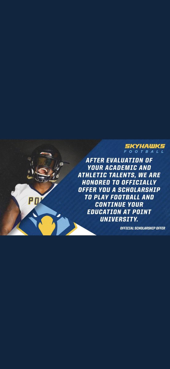 calebwade2022's tweet photo. Blessed to receive an offer to play at the next level! @coachzeiders @CoachNLawrence @PointFootball @hchsraiders_FB @RecruitGeorgia @BlitzSportsGA @BigFaceSportss @jwindon35 @EliteGARecruits @GeorgiaScouting https://t.co/ivYpP1MlLh