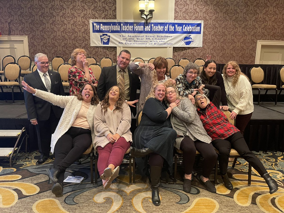These people lift me up and make me a better teacher! Thanks for always having my back and for being the best darn board members ever ☺️ I couldn’t do what I do without you! <a href="/nstoypa/">NSTOY-PA</a>