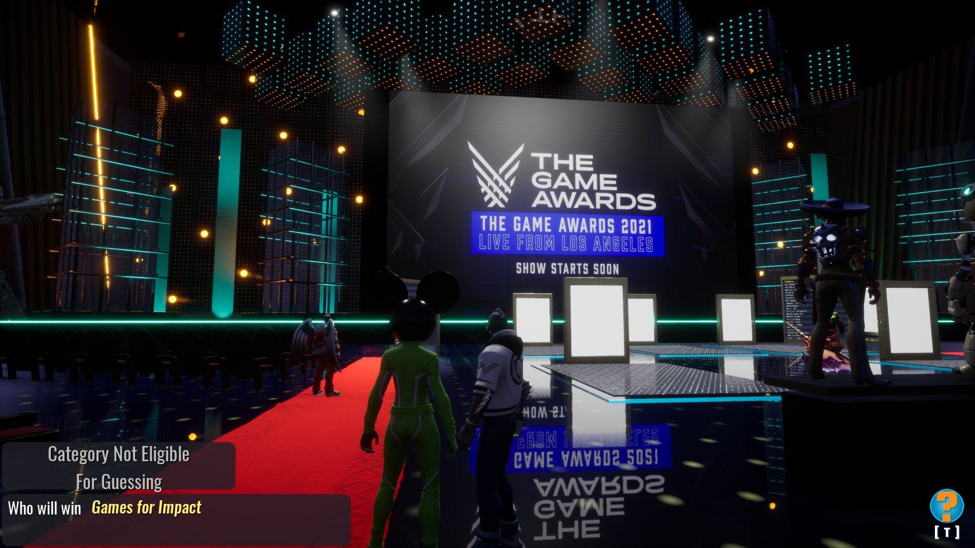 The Game Awards 2021 includes a red carpet metaverse