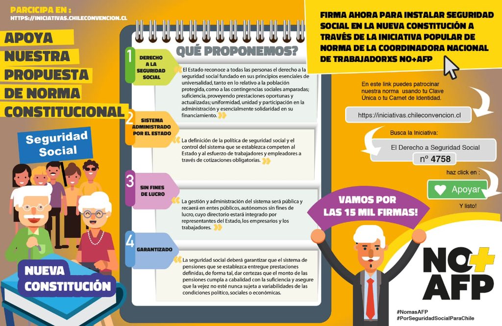 Coordinadora No+AFP tweet media