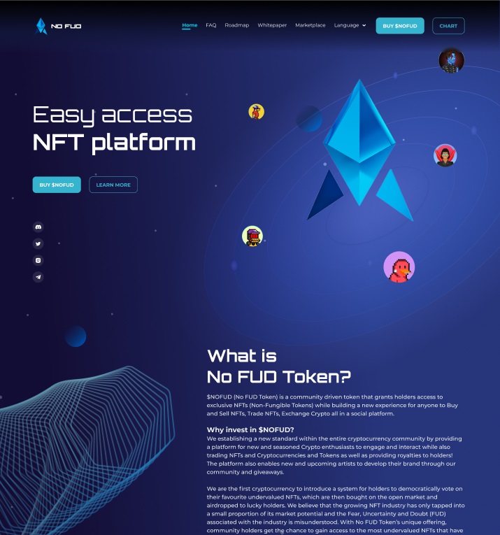 NoFUDToken's tweet photo. Let's celebrate our new website launch with a @RealSolSisters NFT giveaway!

We will pick a winner once our website is launched (ETA 19/12)

Simply
RT + Like + Follow @NoFUDToken 
Tag 5 friends who like royalties
Join our TG &amp; say hello! https://t.co/VeViSL8hKE

#NOFUD #Giveaway https://t.co/xrLgRQVULv
