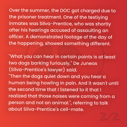guiltypandagang's tweet photo. GPPG DIARY, DAY 19:
"Let the dogs out"
🇺🇸 Souza-Baranowski Correctional Center, Shirley, U.S.;
📅 January 2020;
Story by @WBUR
#jailgate #NFTs #nftcollection #charity https://t.co/S1OCYH4m4m