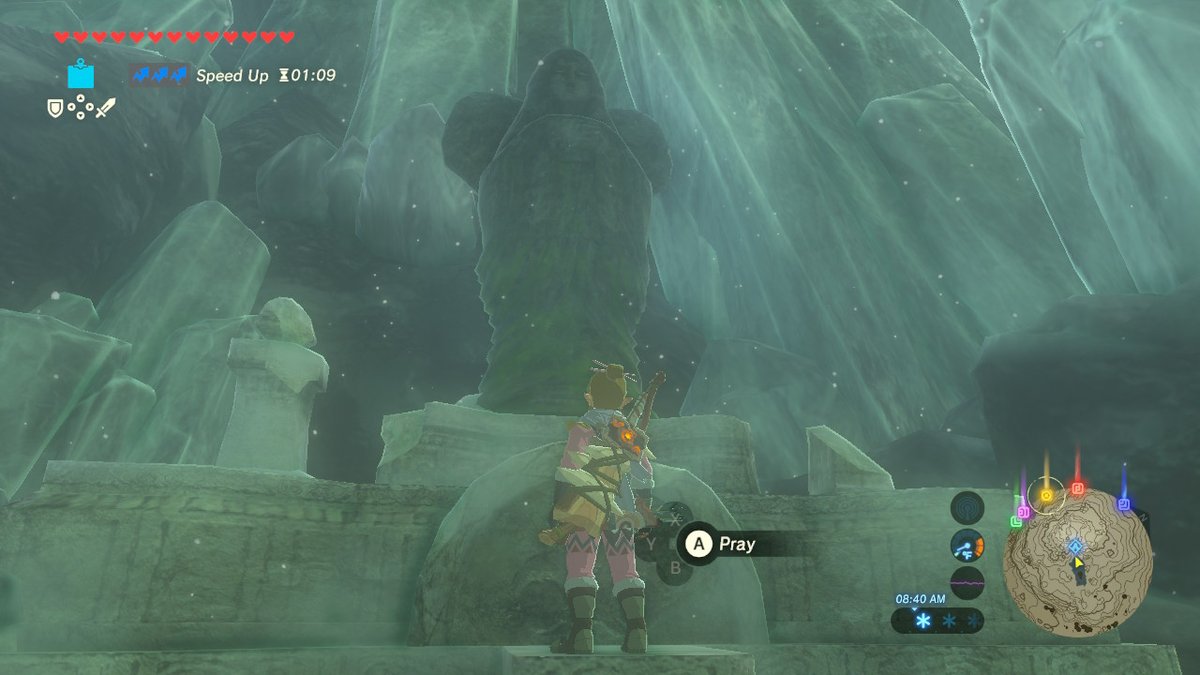 katemkat23's tweet photo. praying to Hylia at the #SpringofWisdom for a #BOTW2 title at #TheGameAwads #tga #BreathoftheWild #NintendoSwitch https://t.co/jQP9qiwe9H
