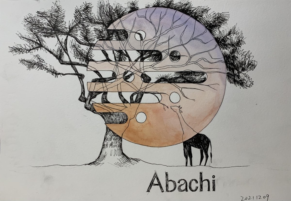 Abachi_io's tweet image. Hand painted Abachi by a community member.