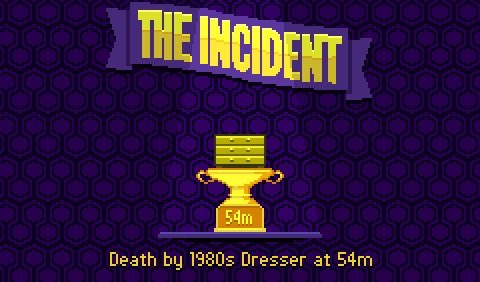 Death by 1980s Dresser at 54m in The Incident bit.ly/1syrGxI Check out my trophy!