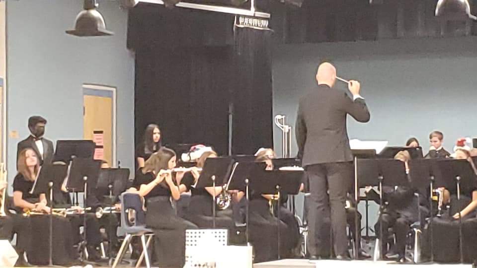 The stage looked great, the kids looked great, the music sounded great! An overall great night of music here @nisdgarcia !