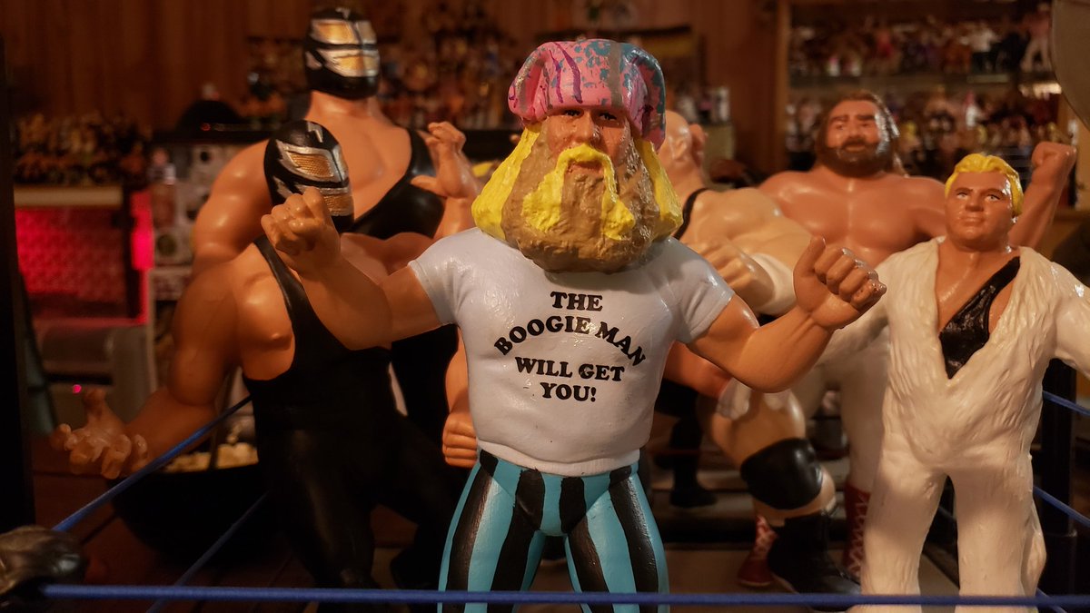 SiNNbODHi's tweet photo. Boogie Woogie Man Jimmy Valiant #LJN custom designed by yours truly! If you want a custom of your favorite rassler or of yourself please leave me a comment below or dm me! 🤟🤟 https://t.co/bCsNO3wbhB