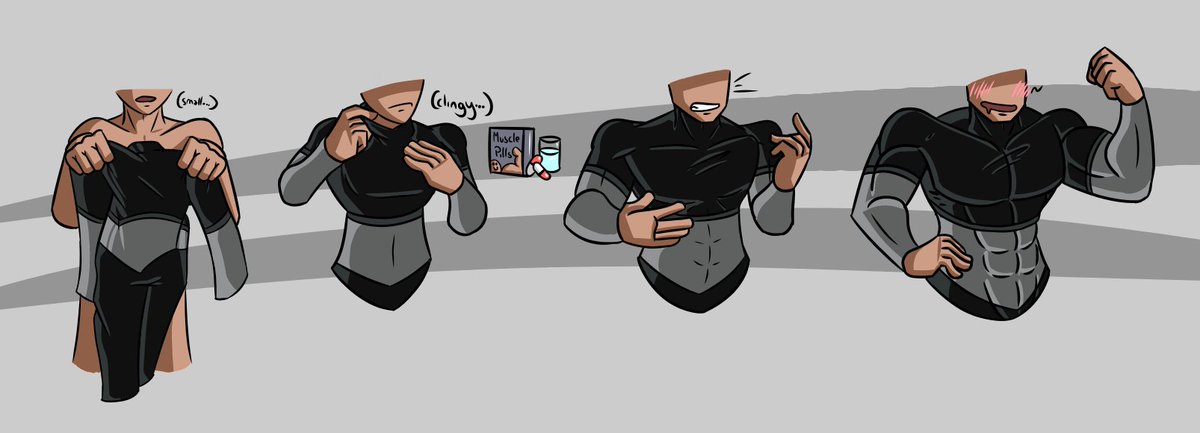 colesasinus's tweet photo. I always loved Slade/Deathstroke so here someone that may like cosplaying as him a little too much, especially with the provided "help"

(SFW version) https://t.co/5sA1ek1GIU