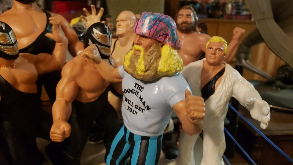 SiNNbODHi's tweet photo. Boogie Woogie Man Jimmy Valiant #LJN custom designed by yours truly! If you want a custom of your favorite rassler or of yourself please leave me a comment below or dm me! 🤟🤟 https://t.co/bCsNO3wbhB
