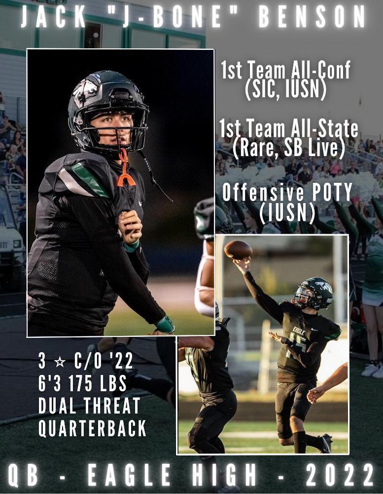 🙏 Thankful for the journey I was taken on, glad to finish as a Mustang!

Senior Season Cut Film 📽 

hudl.com/v/2FsJD9 

2859 total yds 27tds 
<a href="/EagleMustangs/">Eagle Mustangs</a> @JohnHartzEHSFB <a href="/clutchjames/">James Cluphf</a> <a href="/Elev8QBacademy/">Mike Giovando</a> #lly
