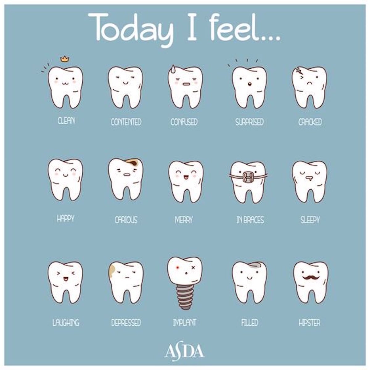LadDentistry's tweet photo. Which #tooth are you today?  Comment below! https://t.co/d5CK4Gmauc