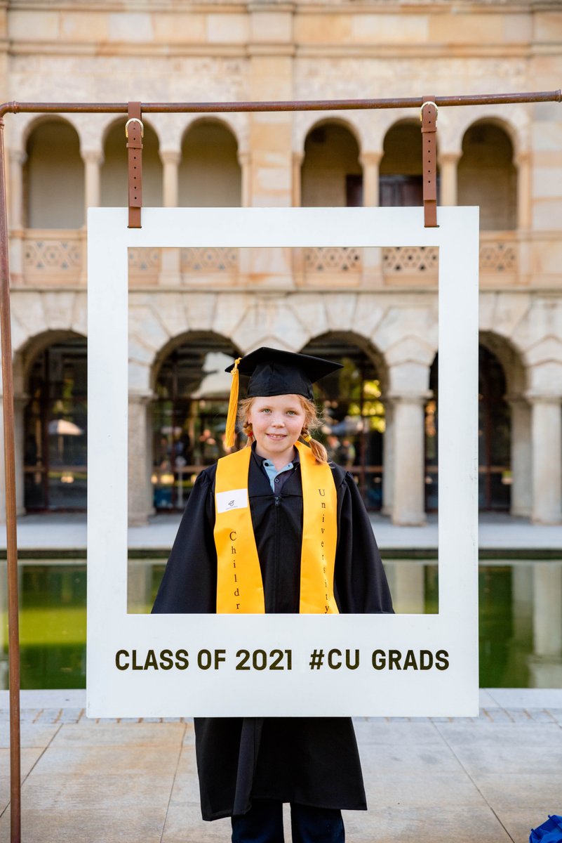 uwanews's tweet photo. Our newest little graduates! 🤩👏 183 students —aged 7-14 — from 12 schools across Albany, the Peel region and Perth have graduated from Children's University, a program to inspire a love for learning in youngsters. 👩‍🎓👨‍🎓 #UWA https://t.co/bLKaIp5avE