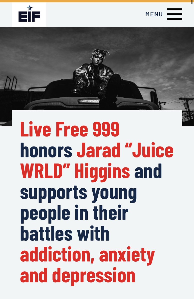 AureliaOT7's tweet photo. Donated to Juice Wrld’s foundation set up by his mum in his honour to support youths battling addiction, anxiety, and depression

If you are unable to donate that’s ok, maybe share about the foundation instead

#ARMYxLiveFree999 https://t.co/fyVGx063Ak https://t.co/SlD1aza32K
