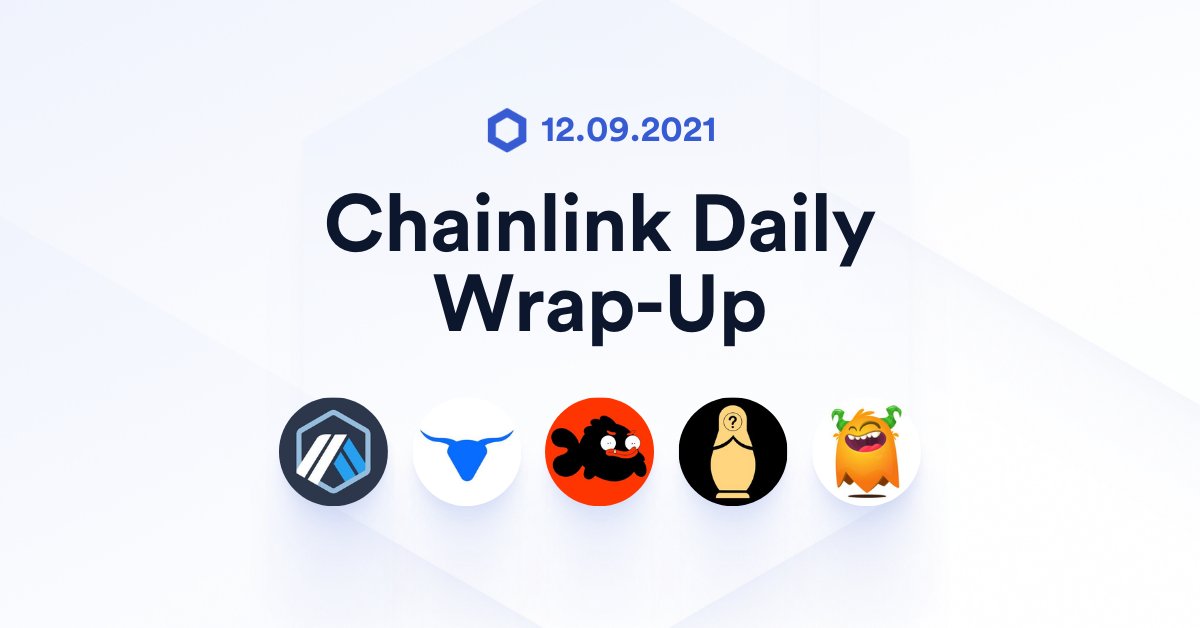 chainlink's tweet photo. #Chainlink provides the #blockchain economy with the oracle infrastructure it needs to scale and ensure a fair user experience across #DeFi, #NFTs, and numerous other use cases.

See how chains &amp; L2s like @arbitrum, #Ethereum, @0xPolygon, &amp; @solana are leveraging Chainlink 🧵👇 https://t.co/CH0nLlfXU9