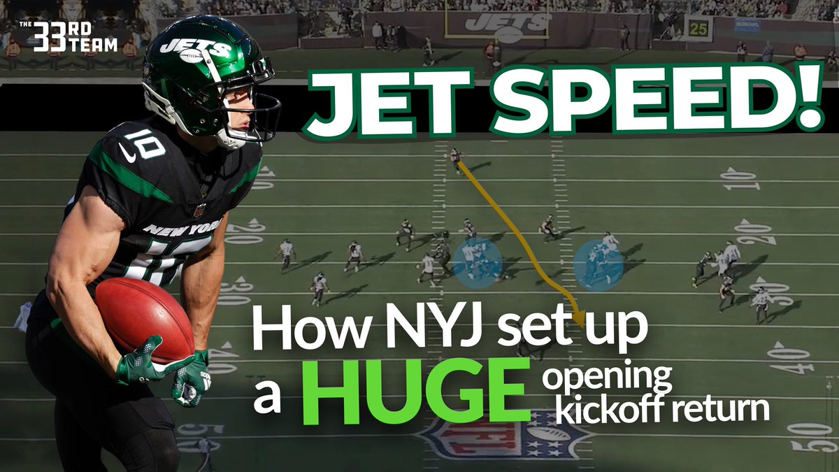 JET SPEED! ✈️ How The Jets Set Up A HUGE Opening Kickoff Return 👀

<a href="/BKotwica44/">Ben Kotwica</a>

🎥VIDEO  —> youtu.be/GdpY3ev-iCE