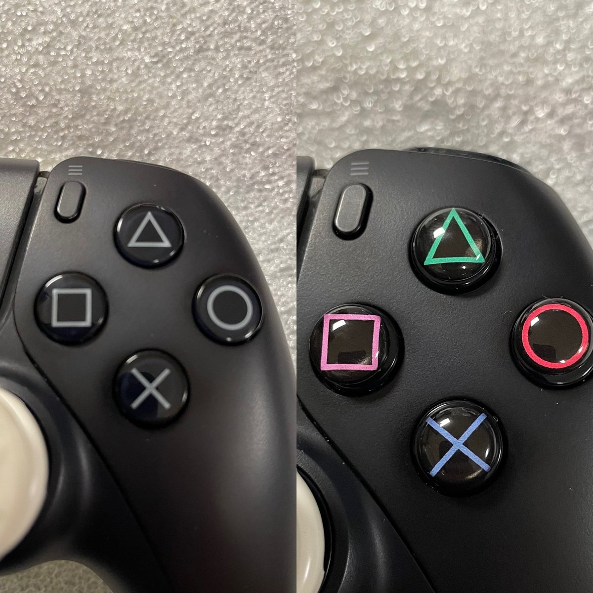 kapgunzz's tweet image. Added a little flavor to the controller! 😝 @PlayStation #PS5 #dualshockcontroller #PlayStation5