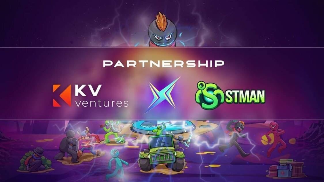 KVVentures's tweet photo. THÔNG BÁO HỢP TÁC : KV VENTURES &amp; STMAN
KV Ventures rất vinh dự được đồng hành cùng STMAN trong quá trình phát triển sắp tới của dự án. Chúc STMAN sẽ bay cao với sự hỗ trợ tích cực và tư vấn từ các thành viên giàu kinh nghiệm của KV Ventures. @Stickman_STMAN https://t.co/hifVjCGCrj