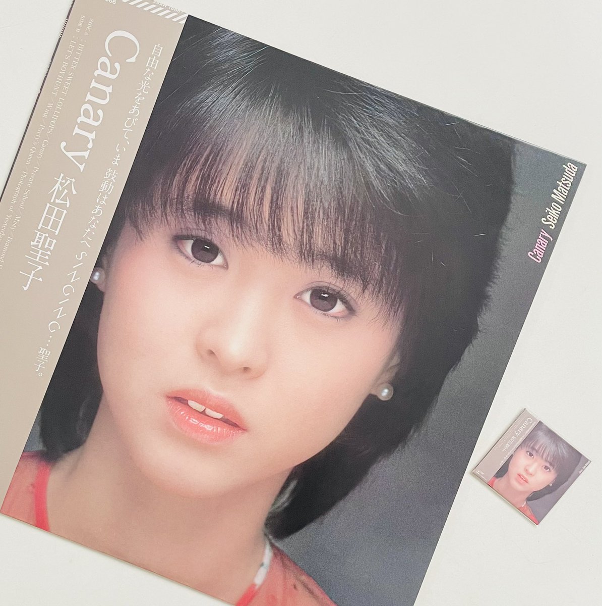 松田聖子 LPレコード Canary LPレコード】Canary 松田聖子 レコードなし - メルカリ