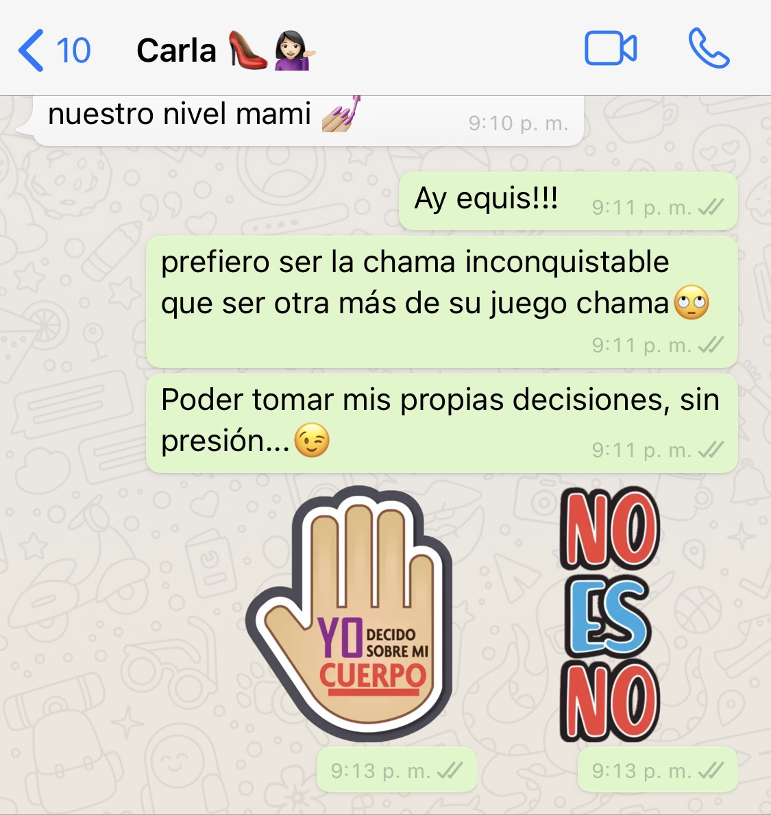 #HablemosClaro que es TU DECISIÓN, de nadie mas. 

No caigas en presiones: TU cuerpo, TU decisión. ¡Tomalo con calma, piensalo bien!  

Tener relaciones sexuales no te define, ni te da valor. ¡Ya tu eres valiosa/o!⭐️

@mppeducacion