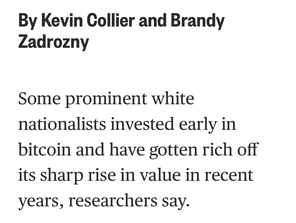 These two “journalists” are awful #bitcoin