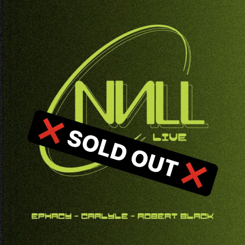 NULLELECTRONICS's tweet image. My live show tomorrow night at Sideway bar has sold out! Some tickets will be available on the door.