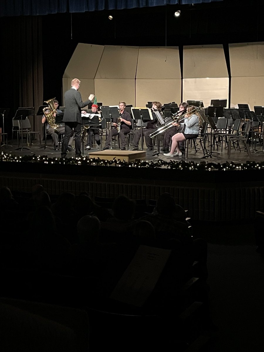 Band concert tonight, Mr. R and company showing why they are the best band in the land!!
