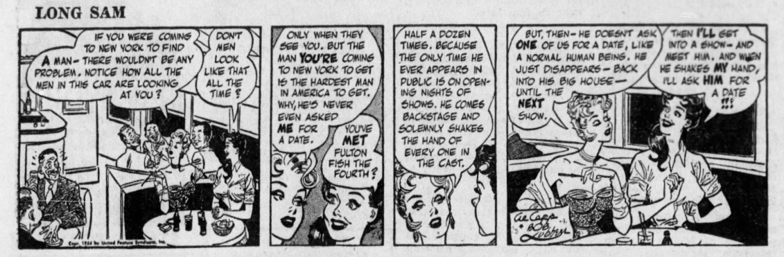 thereallongsam's tweet photo. “Don’t men look like that all the time?”
08/26/1954
#longsam
#comics https://t.co/TZrQQ0MXGG