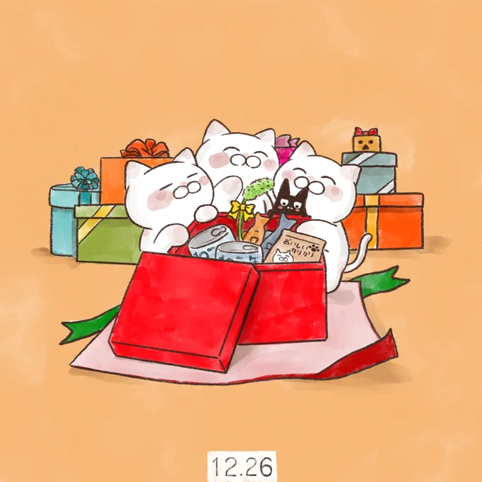 12月26日【ボクシングデー】
クリスマスプレゼントのボックス(箱)を開ける日。クリスマスにプレゼントを届けてくれた郵便配達員や仕事をしていた人にも労いの意を込めて箱入りのプレゼントをする。イギリス,カナダ,オーストラリア,ニュージーランド,スイスなど公休日に指定されてるところもあります。 