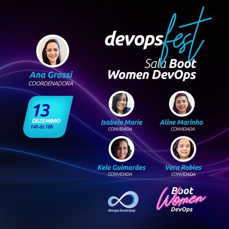 bootcamp_devops's tweet image. A gente não para!

#DevOpsFest!

Ela também CHEGA imponente e LINDA!

SALA #BootWomenDevOps 👩👩‍💻🤸‍♀️💋

E com ela  muito conhecimento, troca de experiências, técnica, incriveis insights!

Coordenação : @AnaCGrossiO 
Programação no site.

Inscrições : lnkd.in/enQSV42M