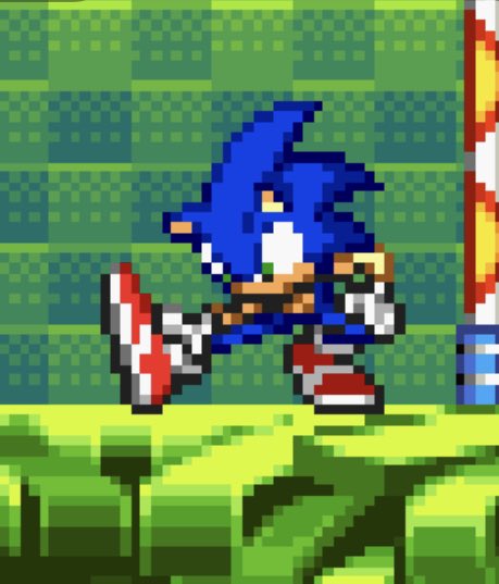SONIC ADVANCE THROWBACK??????