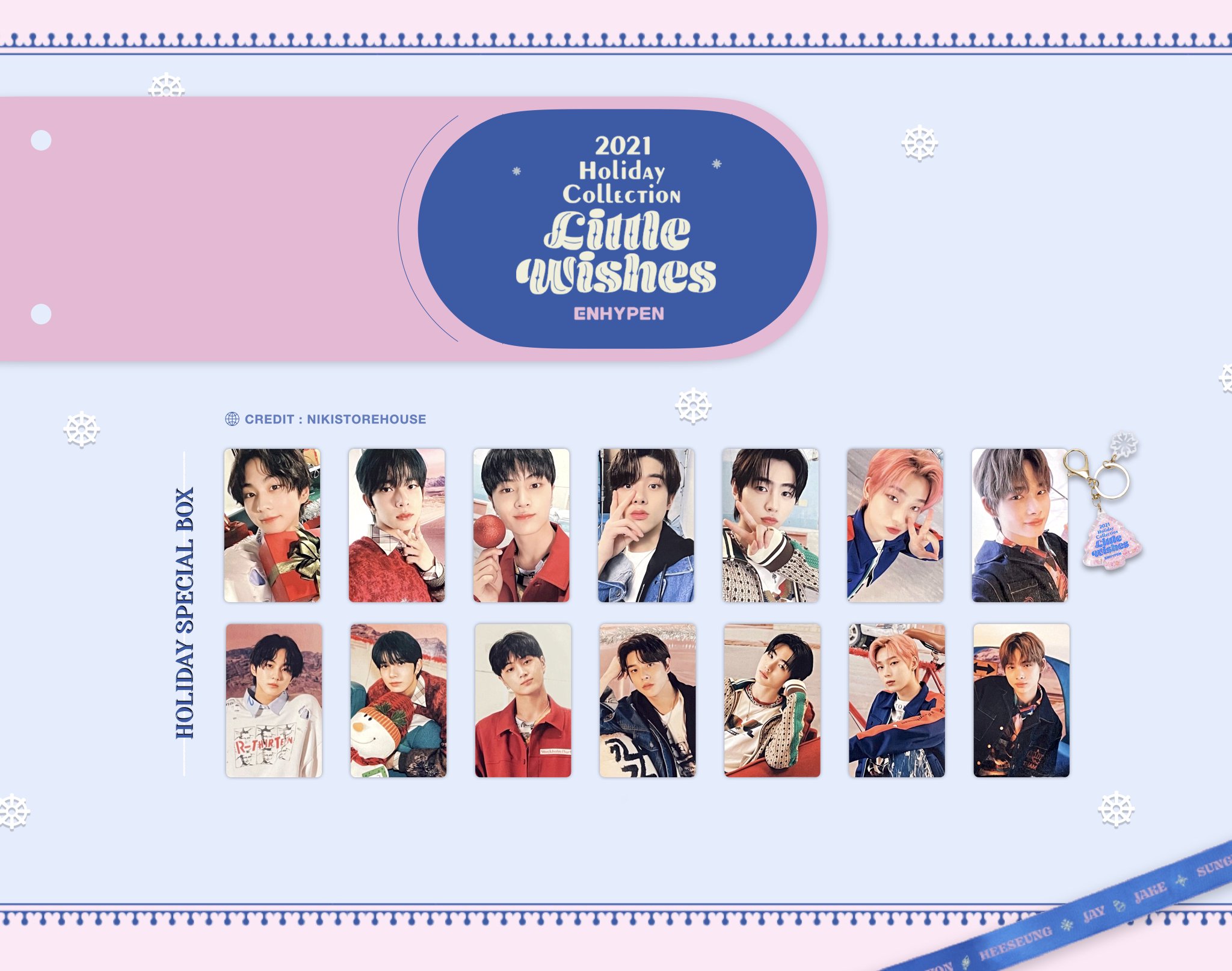 【期間限定特価】 𝓷.ᐟ na platformě X: „엔하이픈 홀리데이 스페셜 박스 포카 アイドル