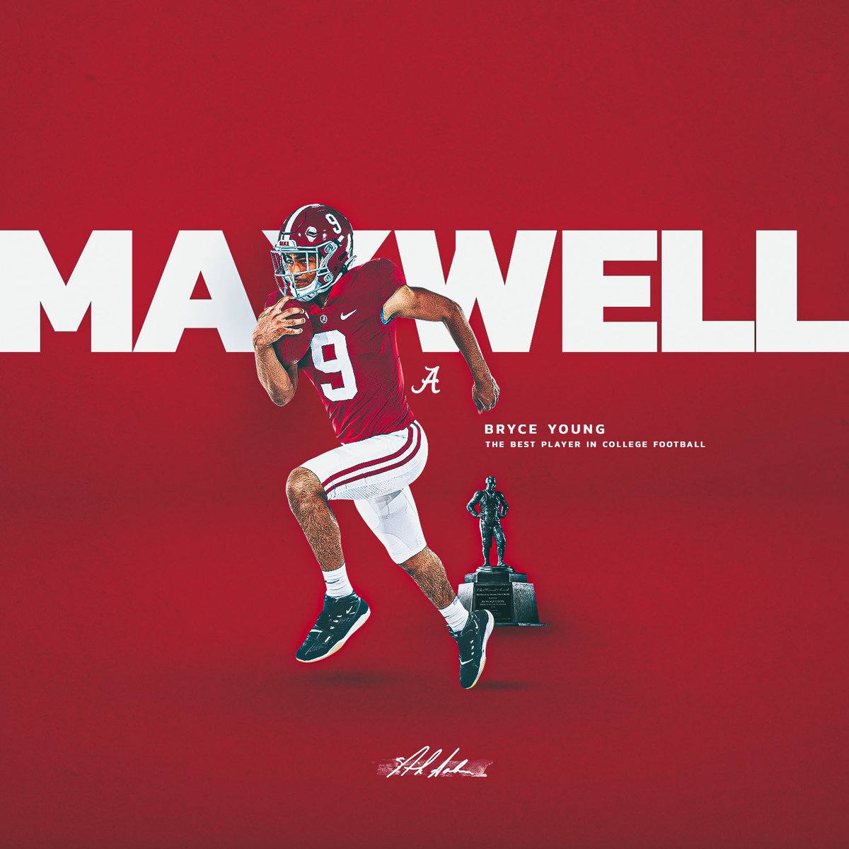 AlabamaFTBL's tweet photo. The 
Best
Player
In
College
Football

😤🏆🥋

@_bryce_young @MaxwellFootball https://t.co/UoWA9vmXs0