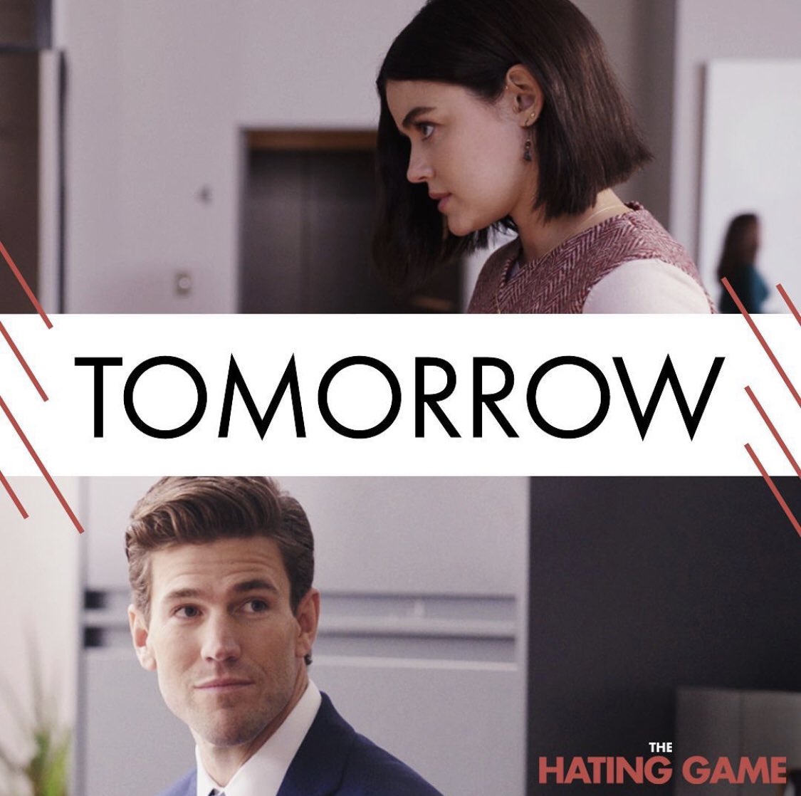 Who has preordered on demand? Who is going to the theatre? Tag me in your lobby selfies! #TheHatingGame #TheHatingGameMovie