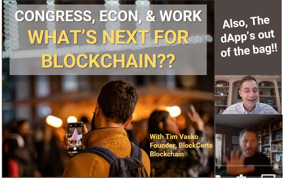 Congress, Econ and Work, What’s Next for #Blockchain? 
ow.ly/26KO50H7zVN

Also, developers speak out. You’ll want to hear what they’re saying! 
Join Friday’s World from Here, 12-10 @9:30 am PDT

#crypto #bitcoin #congress #house #senate