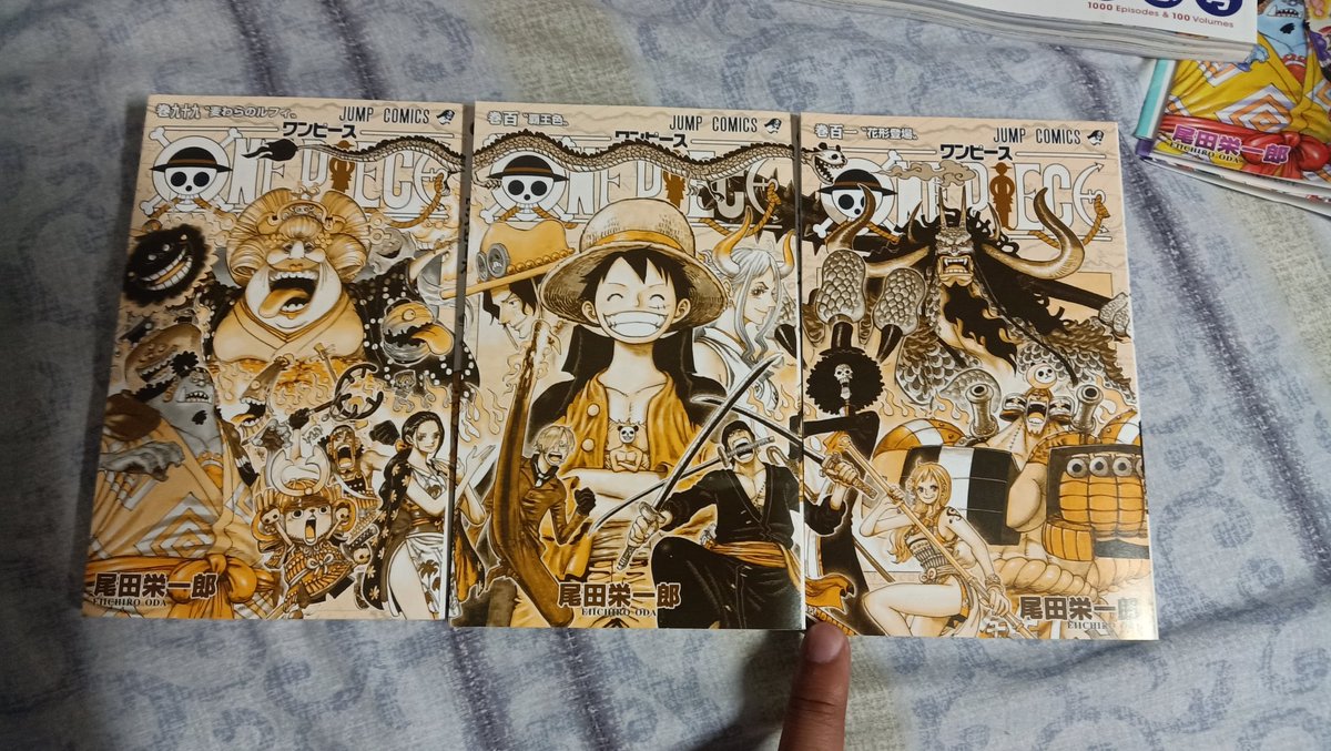 Narutozun's tweet photo. My Volume 101 finally arrived! #OnePiece #Volume101 #OnePieceVol101 #EiichiroOda https://t.co/6ap3nYpXep