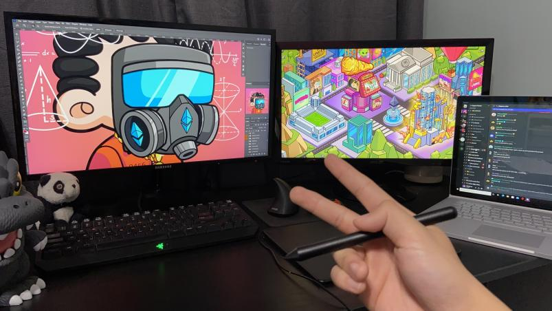 The <a href="/Xfensensei_art/">Xfensensei_art</a> is in the dojo 👺

👾: discord.gg/ZEVdzpFeNv

#NFTCommunity #NFTartist #NFTGame