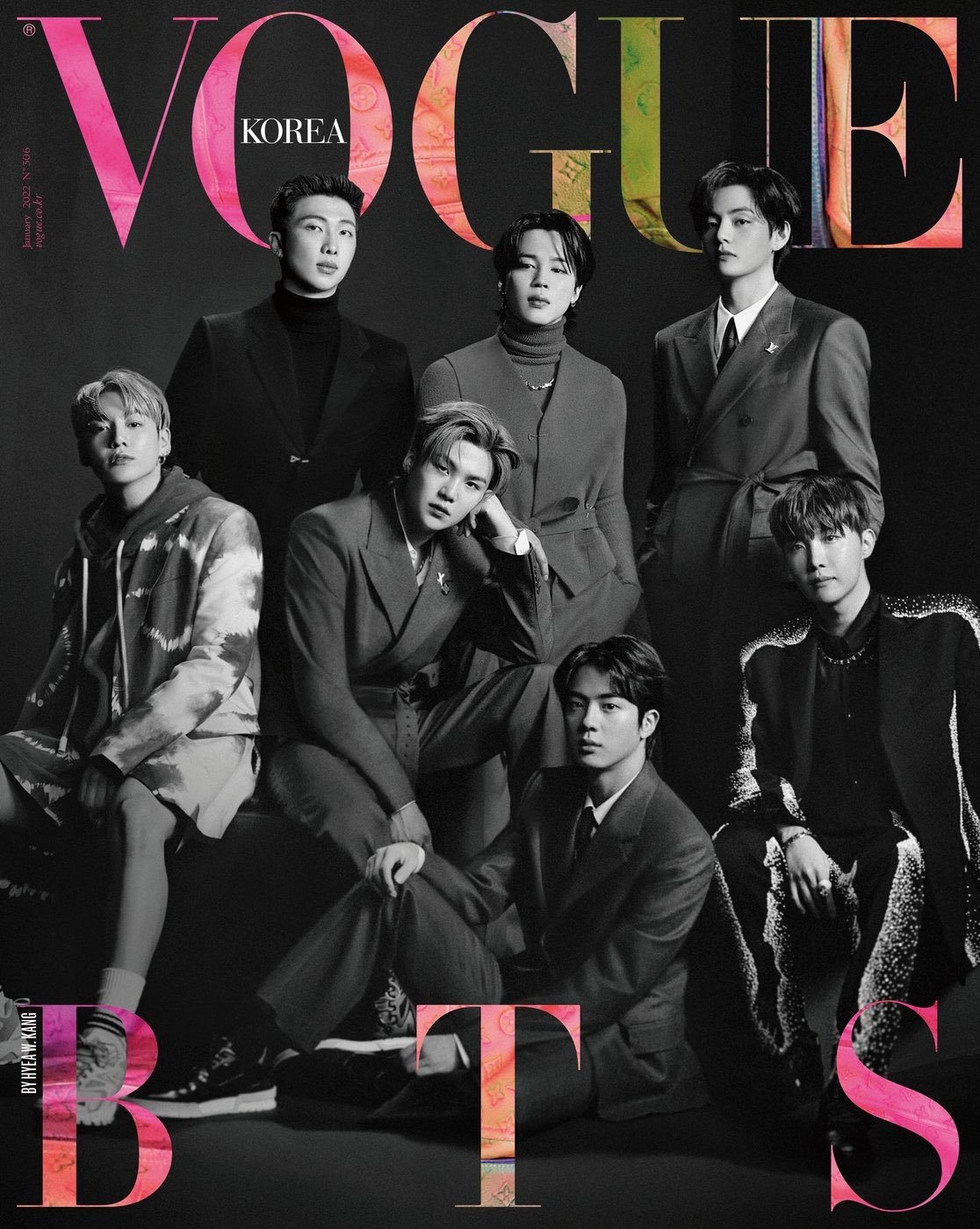 BTS Charts & Translations on X: .@BTS_twt x Louis Vuitton x Vogue Korea,  January 2022 (HD)  / X