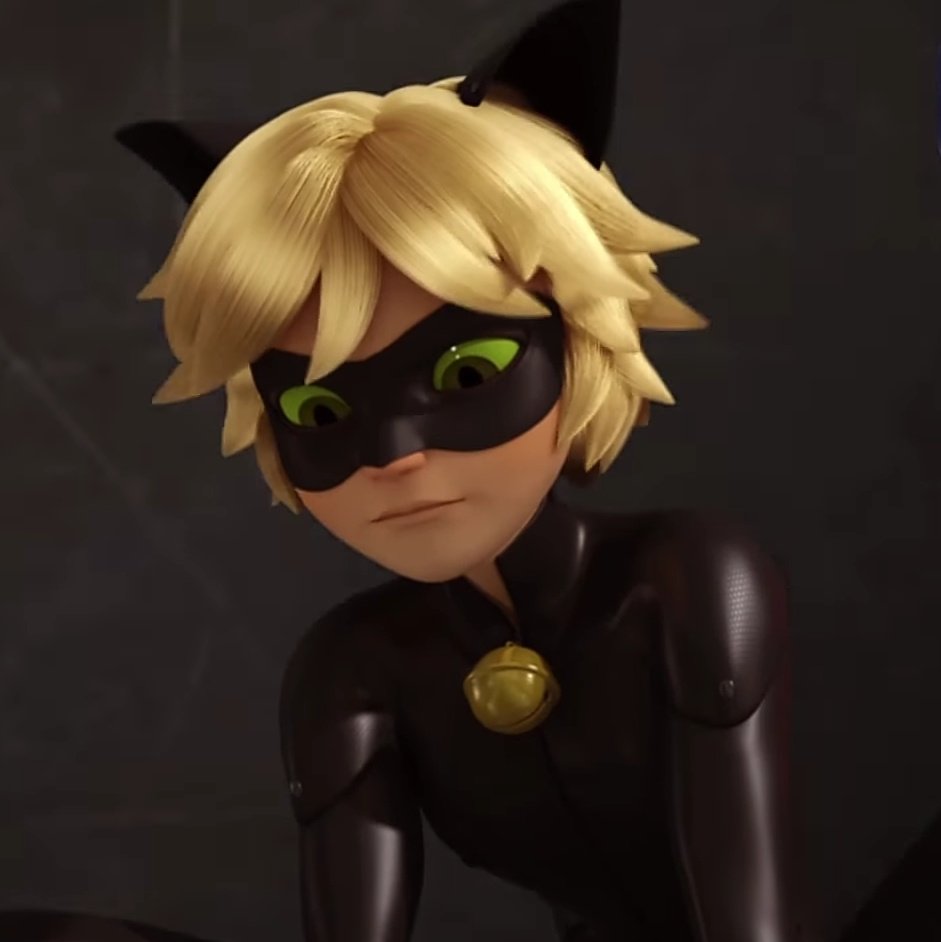 thinking about chat noir 🐾 tweet media