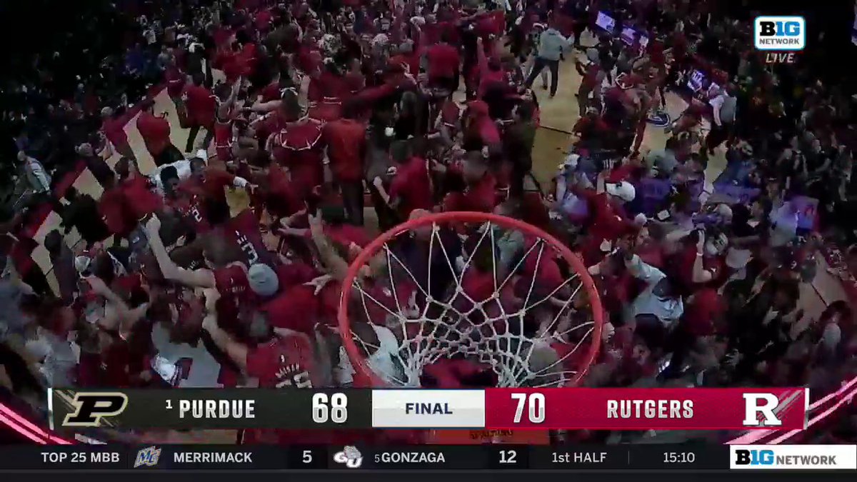 RT @barstoolsports: RON HARPER JR AND RUTGERS TAKE DOWN #1 PURDUE AT THE BUZZER 

 https://t.co/6dzWm7OXsq